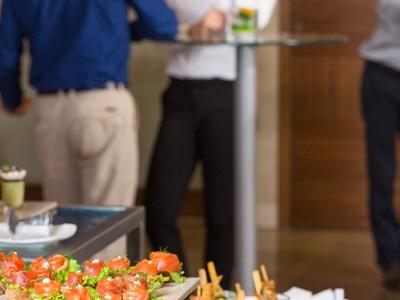 view-of-canapes-and-tartlets-on-buffet-table